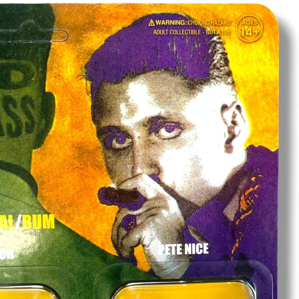 Super7 3rd Bass The Cactus Al/Bum ReAction Figures MC‎ Serch Pete Nice NIB